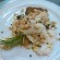 Carpaccio di baccalà marinato con cipolla di Tropea e fagioli di Sarconi