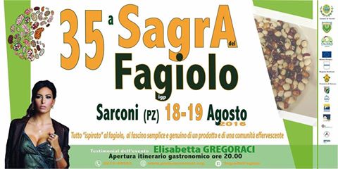35° Sagra del Fagiolo di Sarconi – Ospite d’onore Elisabetta Gregoraci